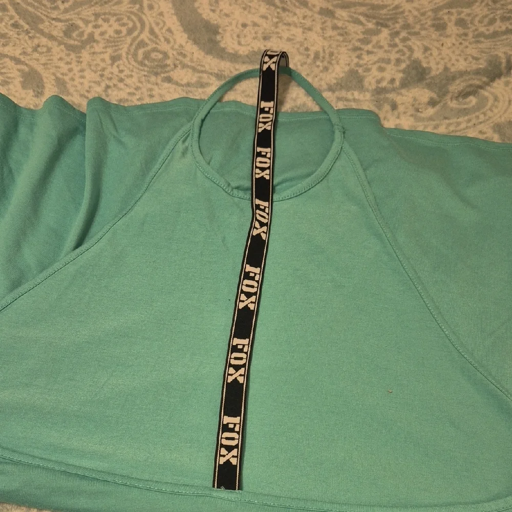 Fox Women's Turquoise Halter Neck Tunic - Picture 3 of 6